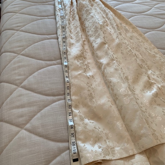 Vintage 1961 Handmade Wedding Dress w/veil sz 6-8 - Picture 11 of 16